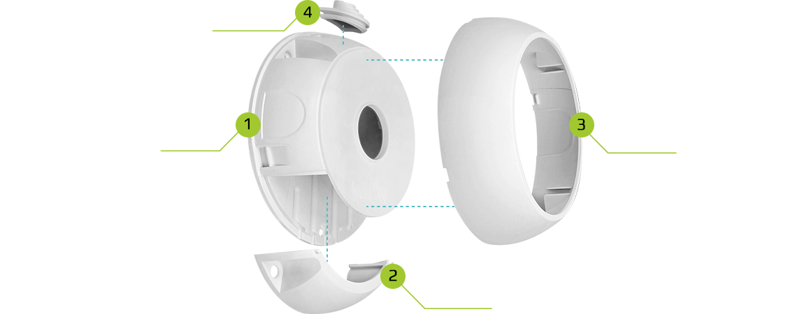 Коробка Kadron JB1-100W